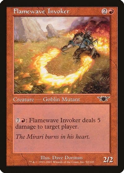 Flamewave Invoker Legions Magic card
