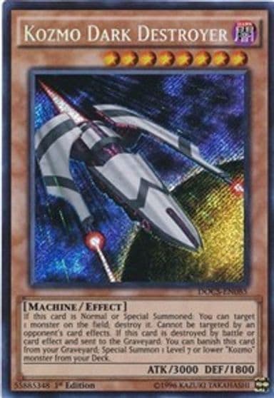 Kozmo Dark Destroyer Dimension of Chaos Yu-Gi-Oh! card