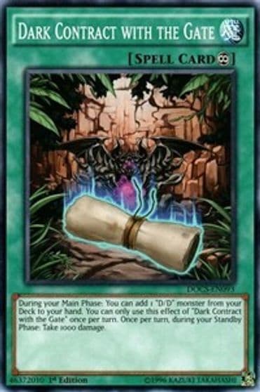 Dark Contract with the Gate Dimension of Chaos Yu-Gi-Oh! card