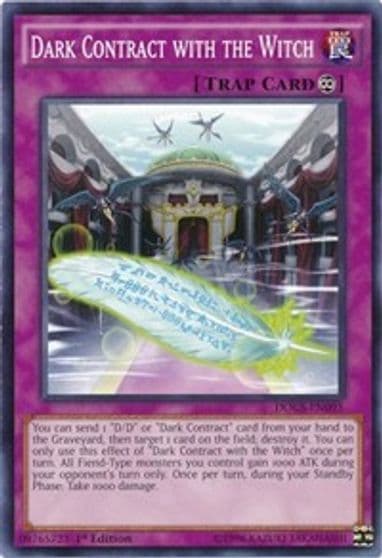 Dark Contract with the Witch Dimension of Chaos Yu-Gi-Oh! card