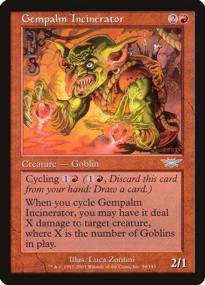 Gempalm Incinerator Legions Magic card
