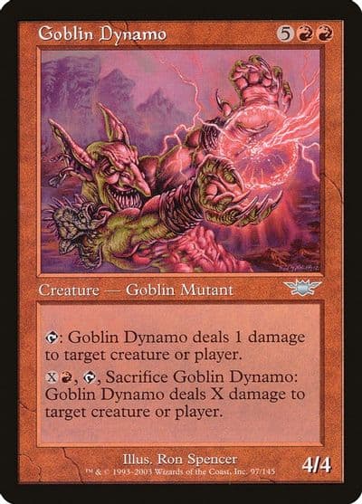 Goblin Dynamo Legions Magic card
