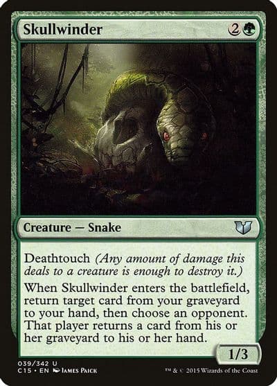 Skullwinder Commander 2015 Magic card