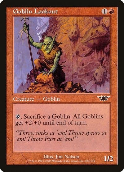 Goblin Lookout Legions Magic card