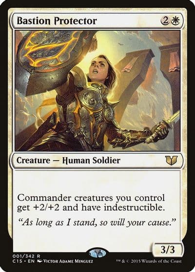 Bastion Protector Commander 2015 Magic card