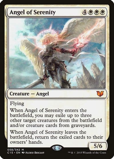 Angel of Serenity Commander 2015 Magic card