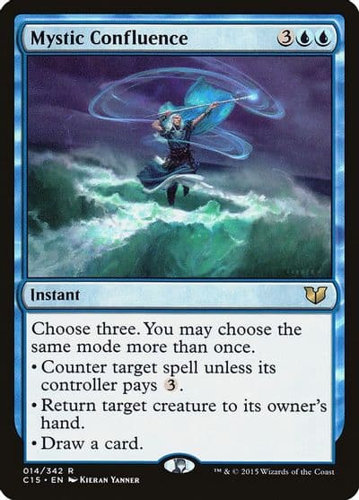 Mystic Confluence Commander 2015 Magic card