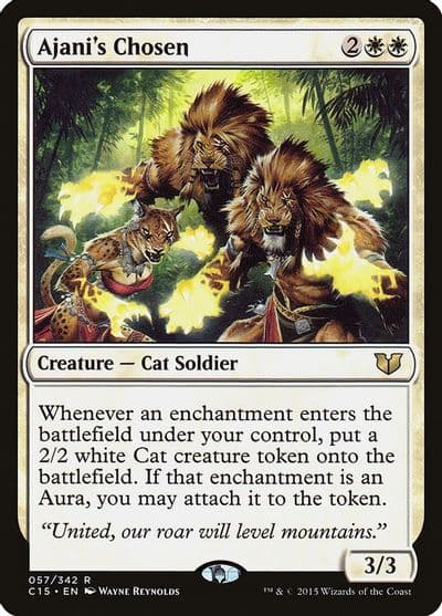 Ajanis Chosen Commander 2015 Magic card