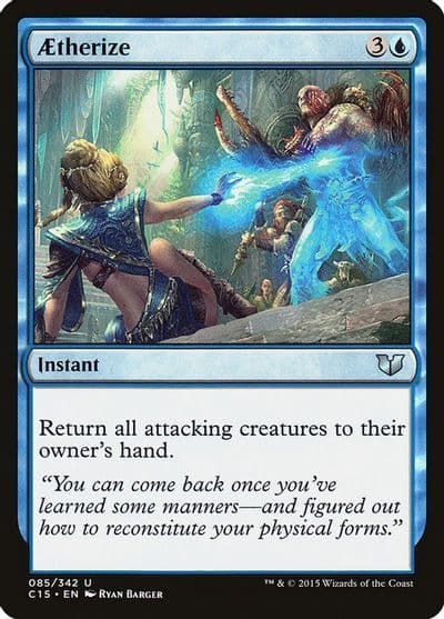 Aetherize Commander 2015 Magic card
