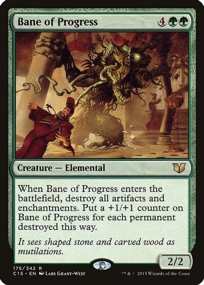 Bane of Progress Commander 2015 Magic card