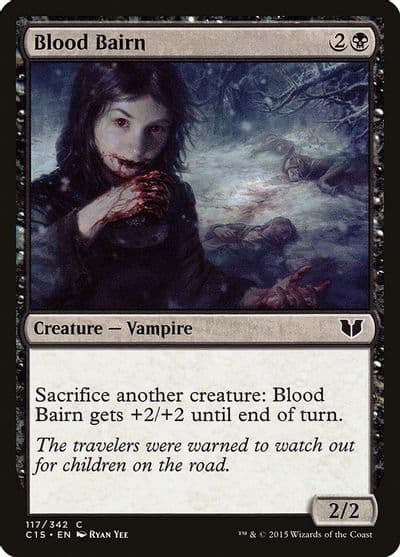 Blood Bairn Commander 2015 Magic card
