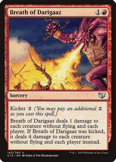 Breath of Darigaaz Commander 2015 Magic card