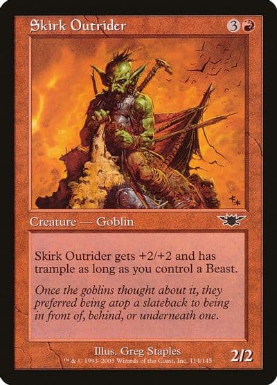 Skirk Outrider Legions Magic card