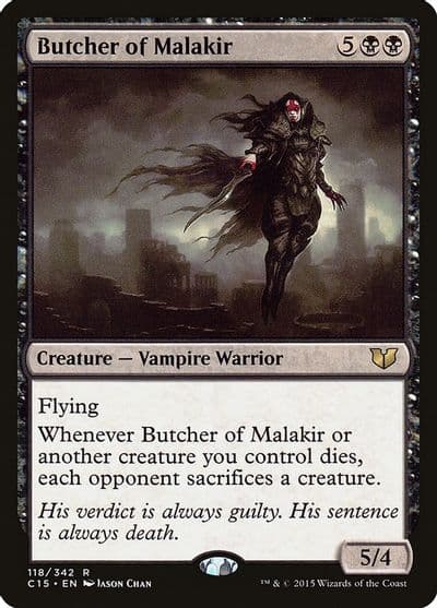 Butcher of Malakir Commander 2015 Magic card