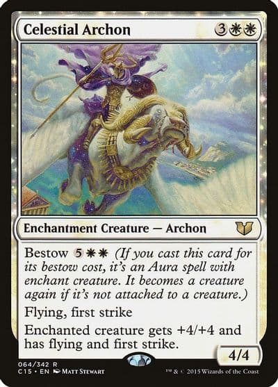 Celestial Archon Commander 2015 Magic card