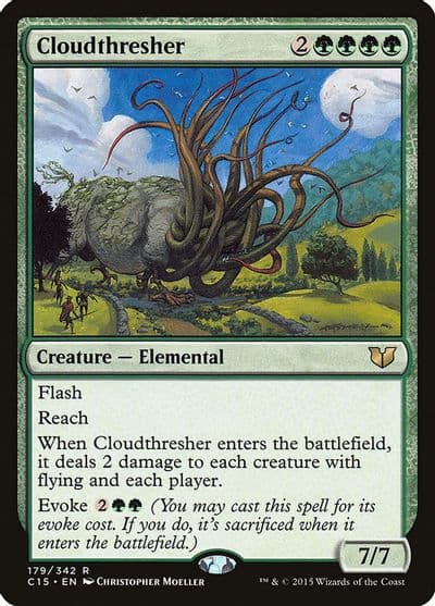 Cloudthresher Commander 2015 Magic card