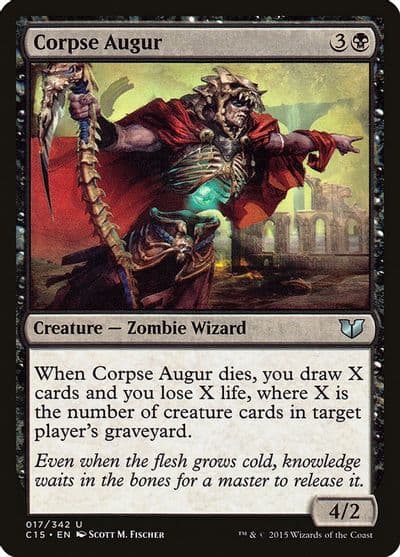 Corpse Augur Commander 2015 Magic card