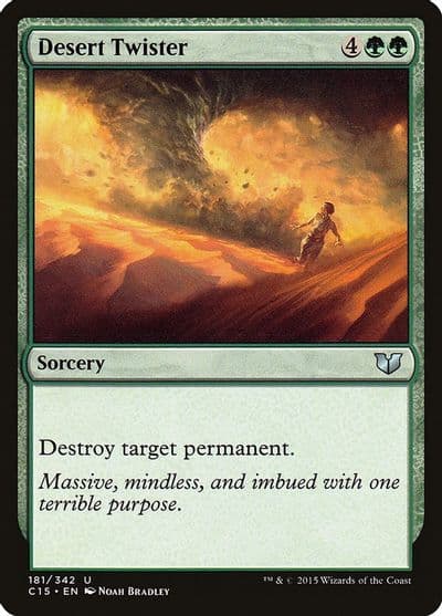 Desert Twister Commander 2015 Magic card