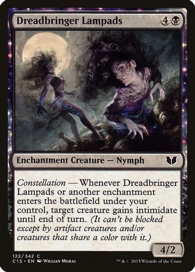Dreadbringer Lampads Commander 2015 Magic card