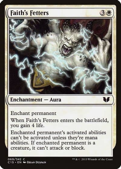 Faiths Fetters Commander 2015 Magic card
