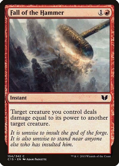 Fall of the Hammer Commander 2015 Magic card
