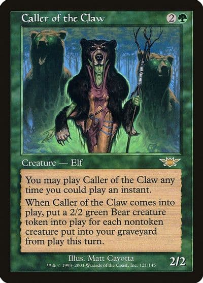 Caller of the Claw Legions Magic card
