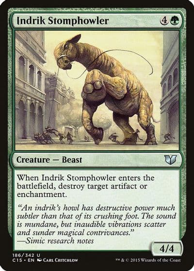 Indrik Stomphowler Commander 2015 Magic card