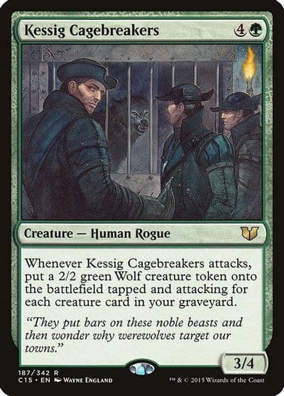 Kessig Cagebreakers Commander 2015 Magic card