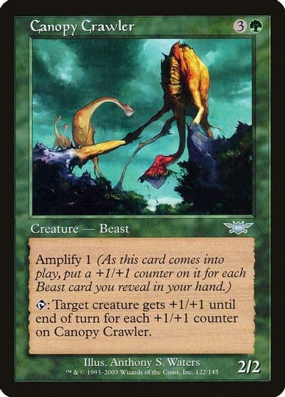 Canopy Crawler Legions Magic card
