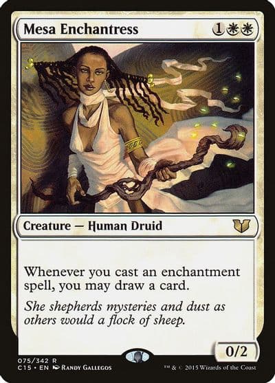 Mesa Enchantress Commander 2015 Magic card