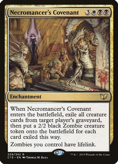 Necromancers Covenant Commander 2015 Magic card