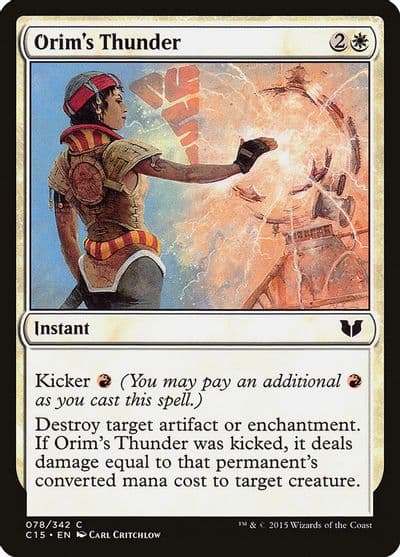 Orims Thunder Commander 2015 Magic card