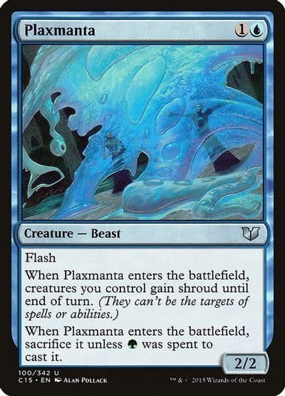 Plaxmanta Commander 2015 Magic card