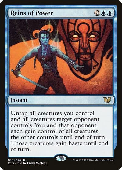 Reins of Power Commander 2015 Magic card