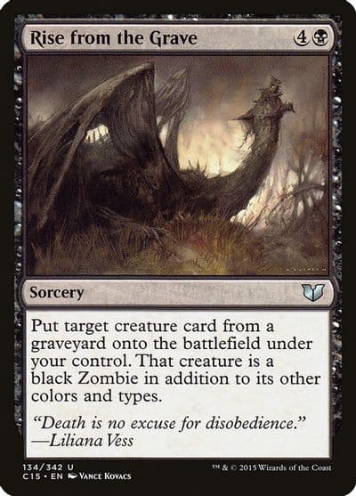 Rise from the Grave Commander 2015 Magic card