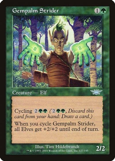 Gempalm Strider Legions Magic card