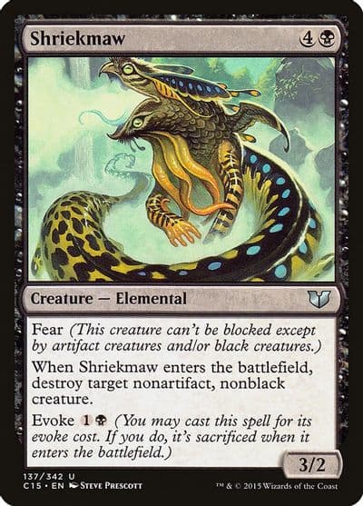 Shriekmaw Commander 2015 Magic card