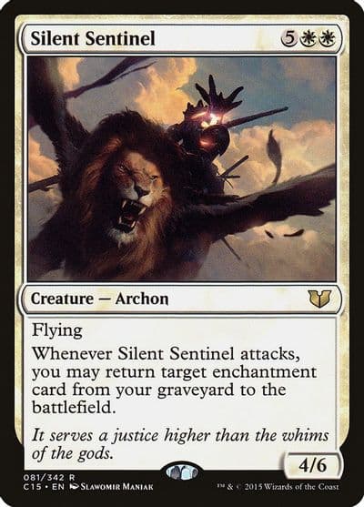 Silent Sentinel Commander 2015 Magic card