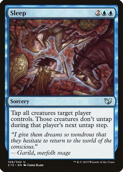 Sleep Commander 2015 Magic card