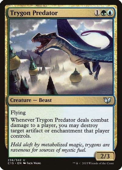 Trygon Predator Commander 2015 Magic card