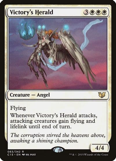 Victorys Herald Commander 2015 Magic card