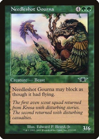 Needleshot Gourna Legions Magic card