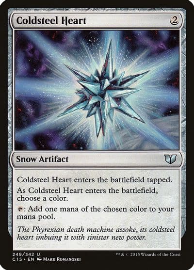 Coldsteel Heart Commander 2015 Magic card