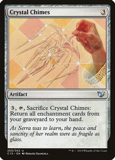 Crystal Chimes Commander 2015 Magic card