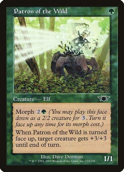 Patron of the Wild Legions Magic card