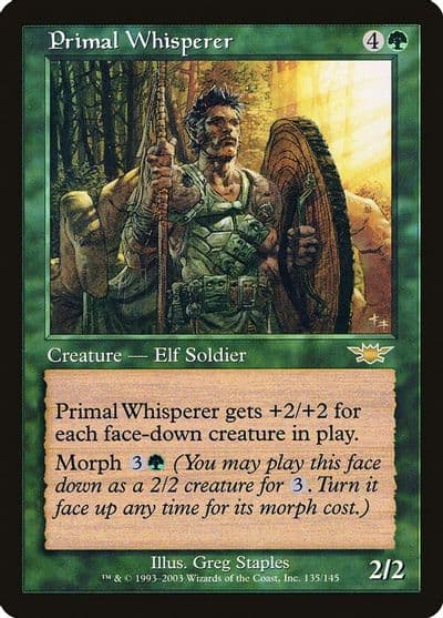 Primal Whisperer Legions Magic card