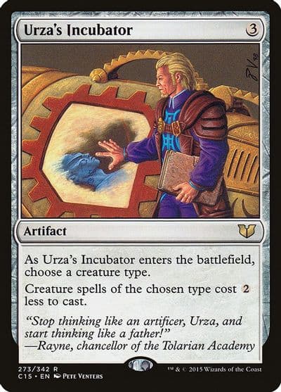 Urzas Incubator Commander 2015 Magic card