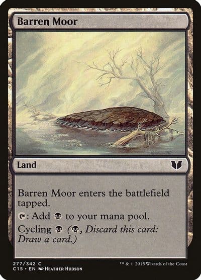 Barren Moor Commander 2015 Magic card