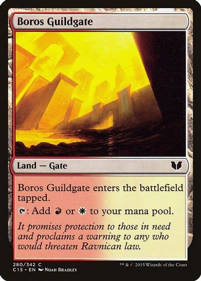 Boros Guildgate Commander 2015 Magic card