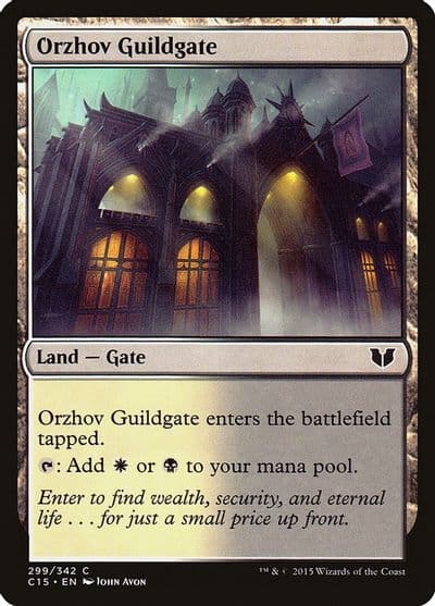 Orzhov Guildgate Commander 2015 Magic card